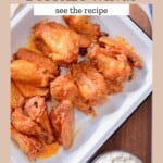 Oven Baked Buffalo Wings Pinterest PIn