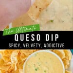 The Ultimate Queso Dip Pinterest Pin