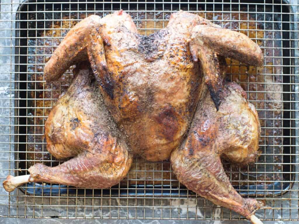oven roasted spatchcock turkey