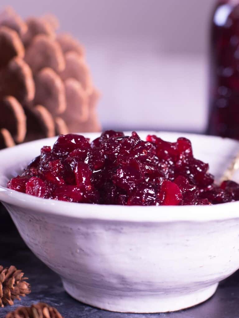 the BEST cranberry sauce easy to make