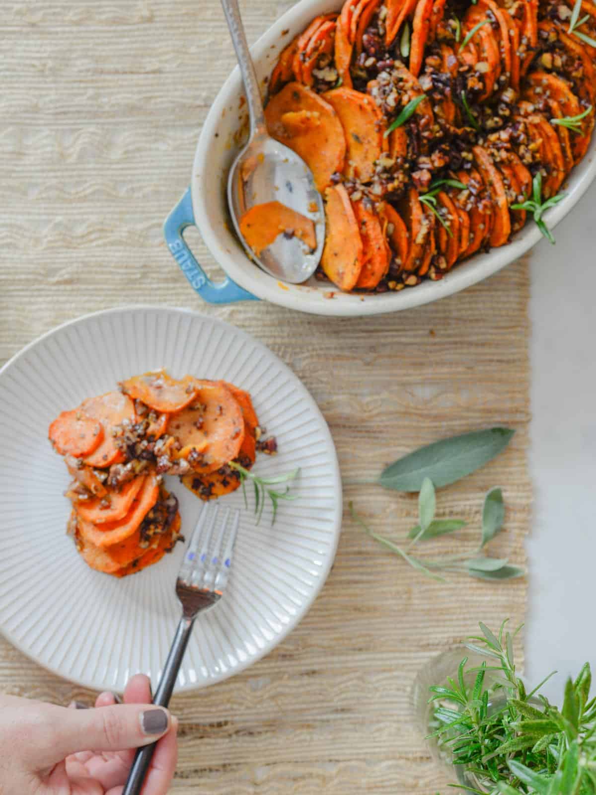 healthy roasted sweet potatoes for thanksgiving