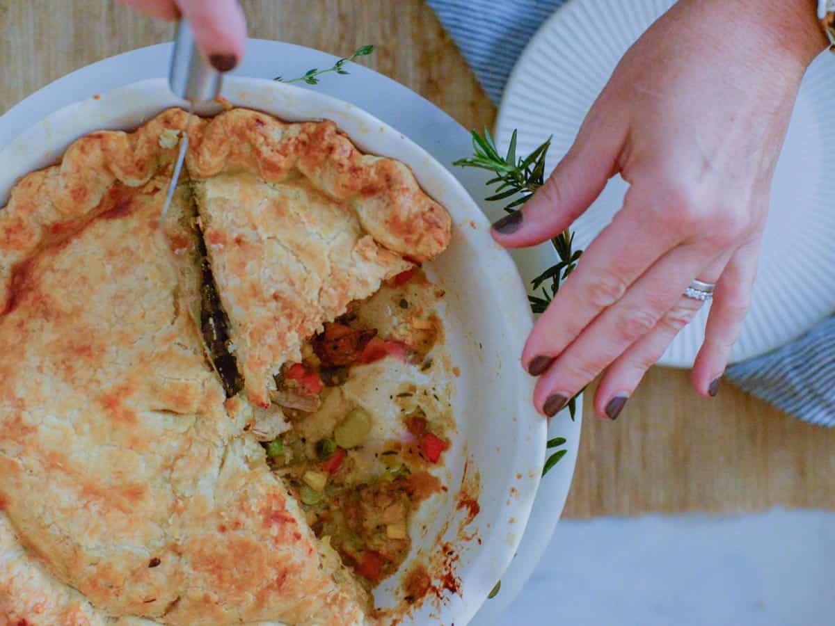 thanksgiving turkey pot pie