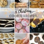 15 christmas cookies, pinterest pin