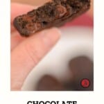chocolate shortbread cookies, pinterest