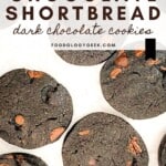 chocolate shortbread dark chocolate, pinterest