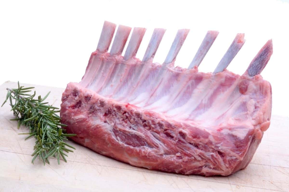 frenched rack of lamb