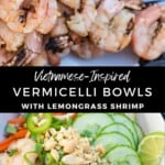 Vietnamese Vermicelli Bowls Pinterest Pin