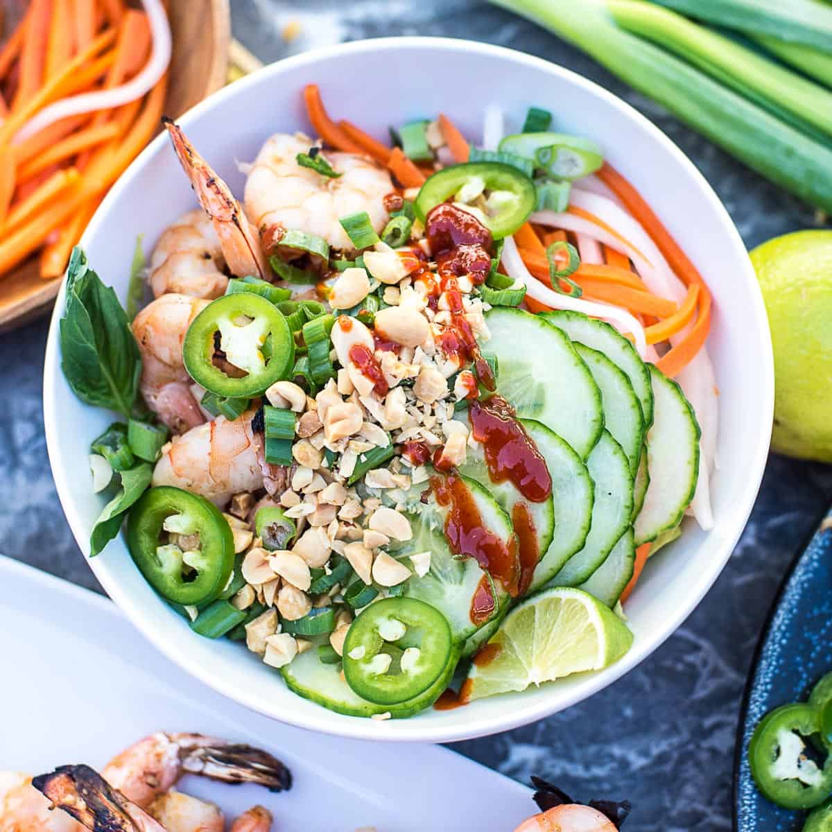 Vermicelli bowl recipe