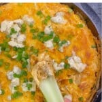 Easy Buffalo Chicken Dip Pinterest Pin