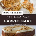 How to Make the Best Carrot Cake Pinterest Pin