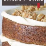 The Ultimate Carrot Cake Pinterest Pin