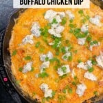 The Ultimate Buffalo Chicken Dip Pinterest Pin