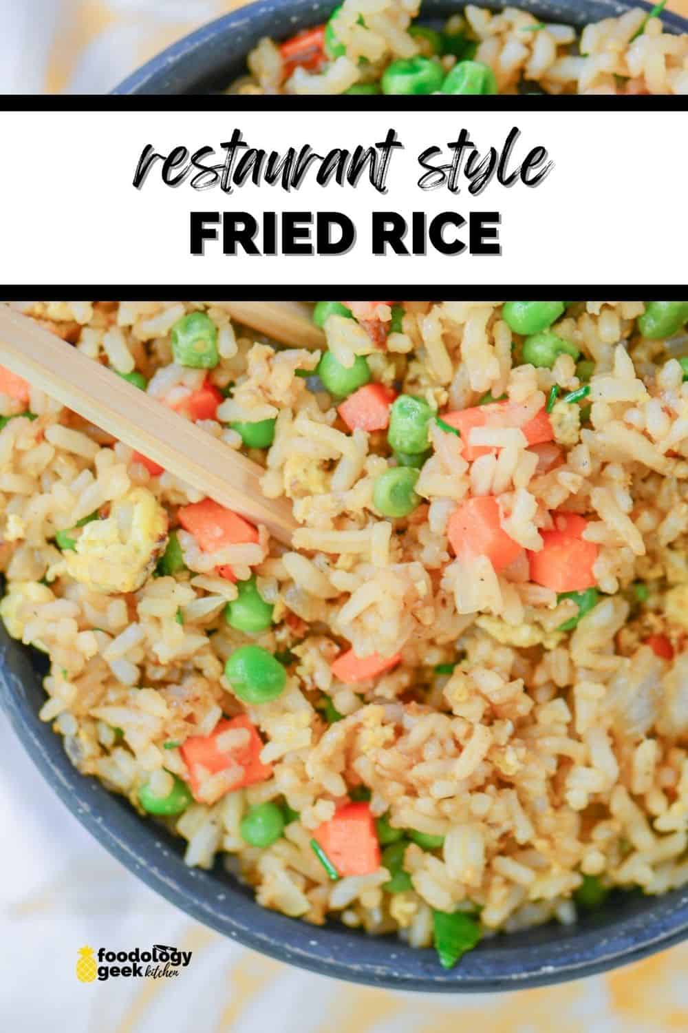 Chinese Take Out Fried Rice Foodology Geek