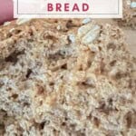 Easy and Authentic Irish Brown Bread Pinterest Pin