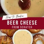 How to Make Beer Cheese Pinterest Pin