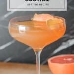 Refreshing Brown Derby Cocktail Pinterest Pin