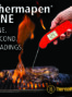 thermoworks thermapen instant read themometer testing a piece of meat on the grill