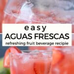 Easy Aguas Frescas Pinterest Pin
