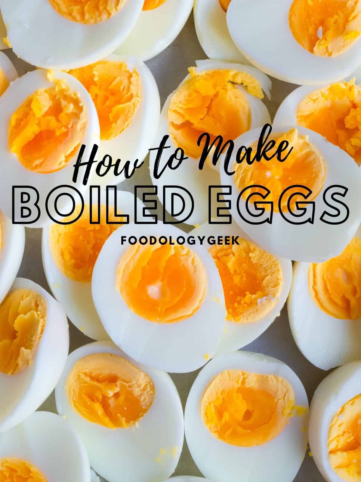 Hard Boil Eggs without Egg Yolk turning Green - My Turn for Us