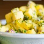 the ultimate Pineapple Salsa pinterest pin