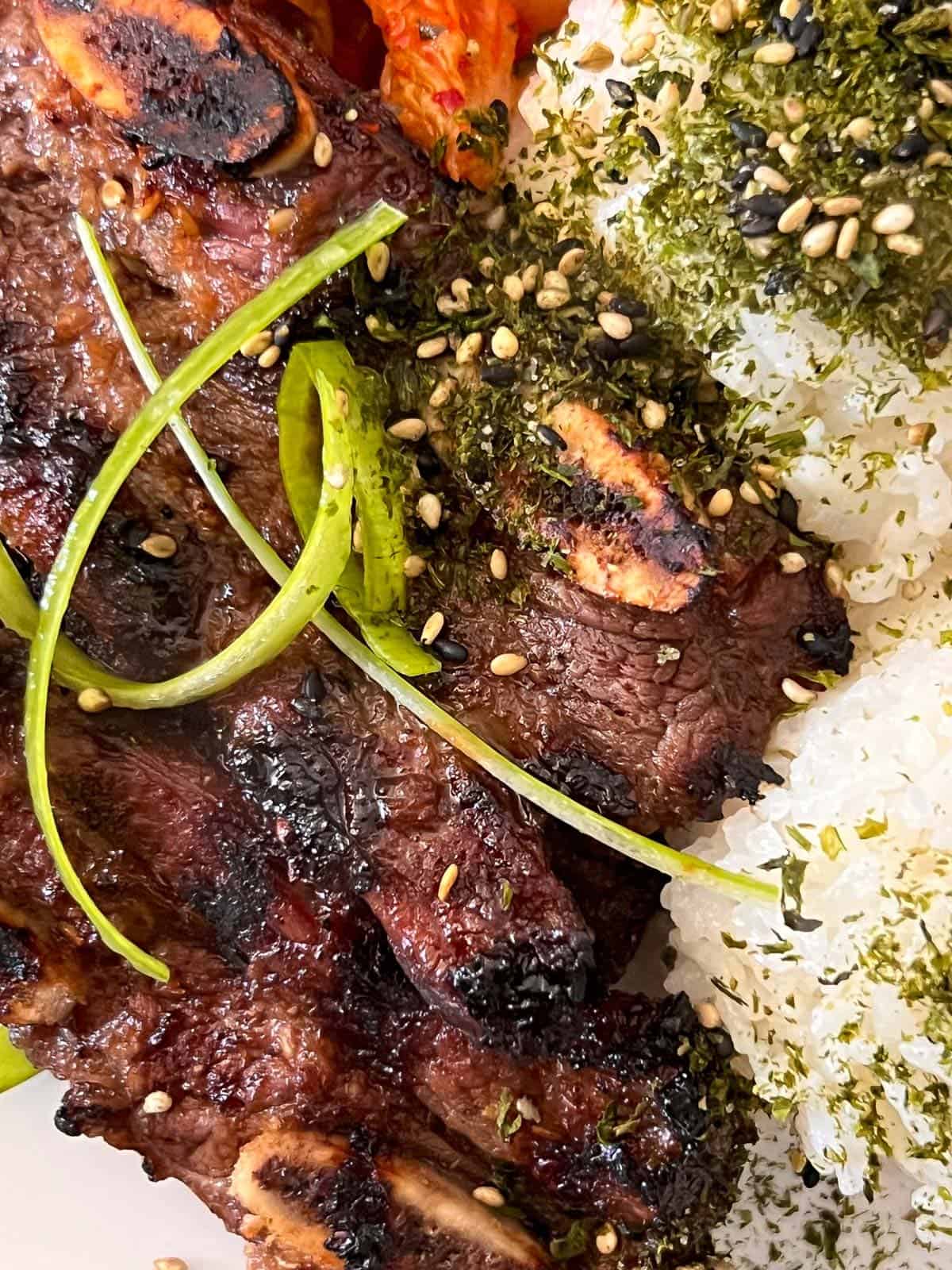 grilled korean short ribs