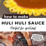 How to Make Huli Huli Sauce Pinterest Pin