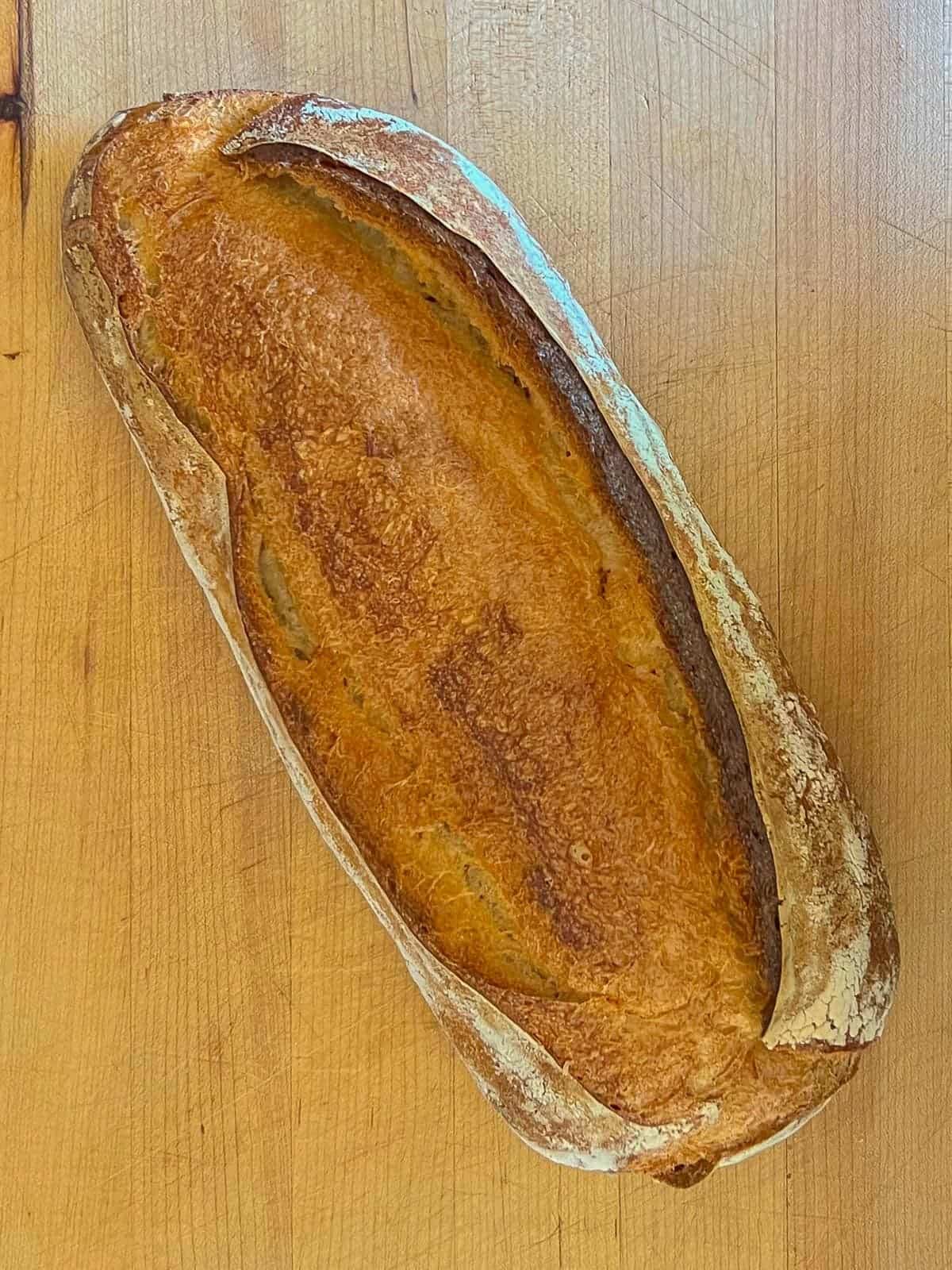 loaf of hearty bread