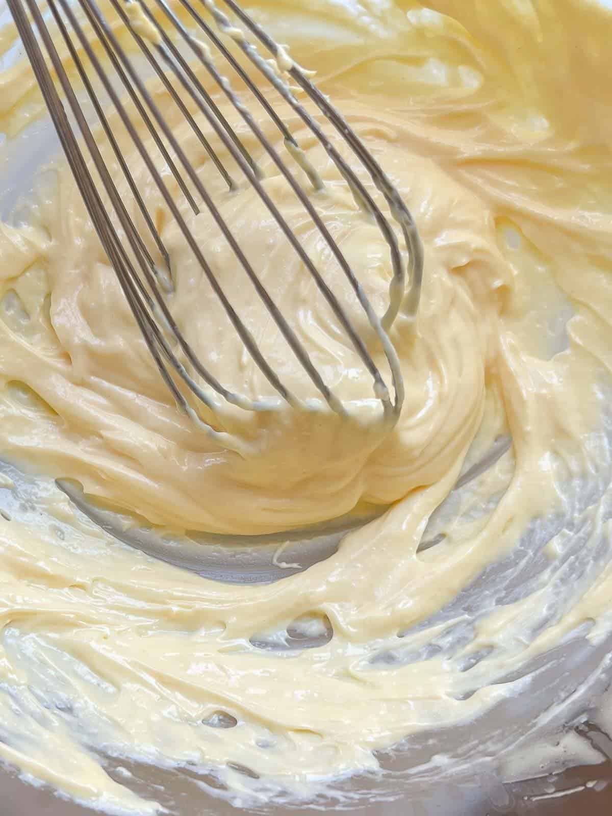 finished homemade mayonnaise recipe