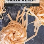 Easy Homemade Pasta Recipe Pinterest PIn