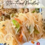 Pilipino Stir-Fried Noodles Pinterest Pin