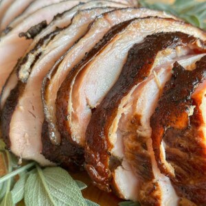 smoked turkey breast sliced