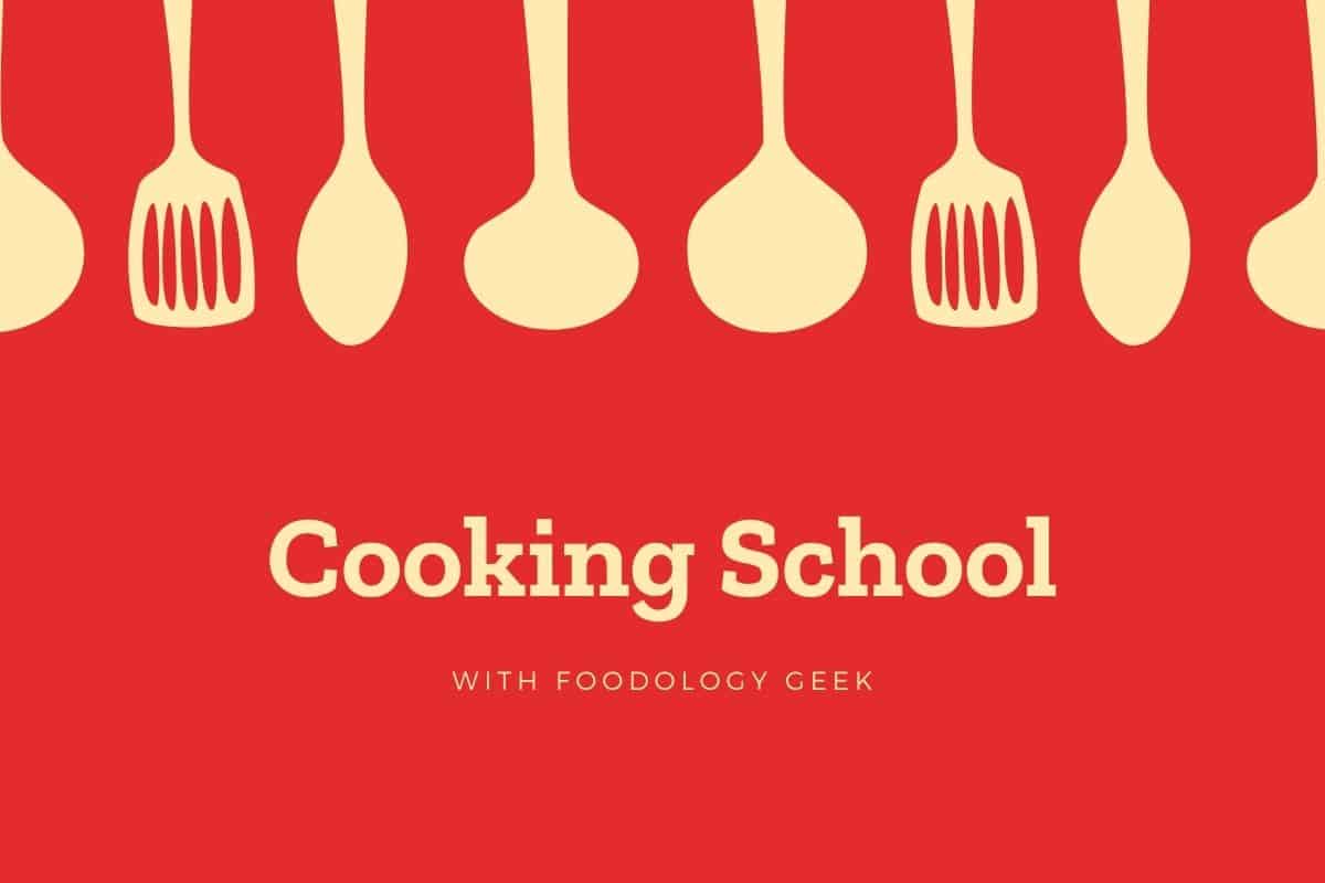 foodology geek cooking school ad