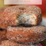 apple cider donuts recipe pinterest image