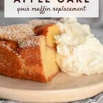 German Apple Cake Pinterest Pin