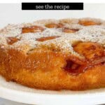 Homemade German Apple Cake Pinterest Pin