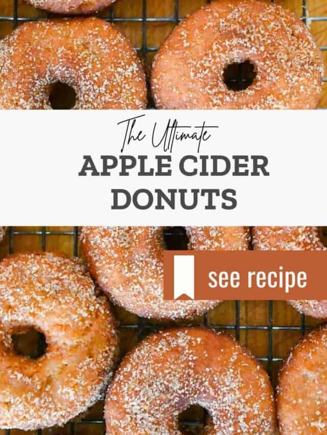 Apple Cider Donut Recipe