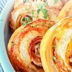 han and cheese pinwheels pinterest pin