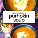pumpkin soup pinterest image