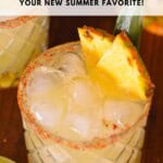 Pineapple Margarita Pinterest Pin