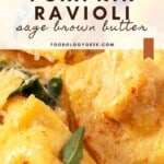 pumpkin ravioli pinterest pin