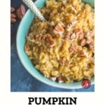 pumpkin oatmeal pinterest pin