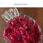 red cabbage sauerkraut pin for pinterest