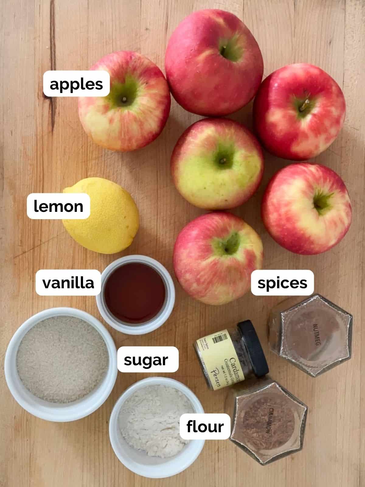 apple crisp recipe ingredients