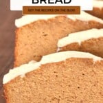 gluten free pumpkin bread pinterest pin