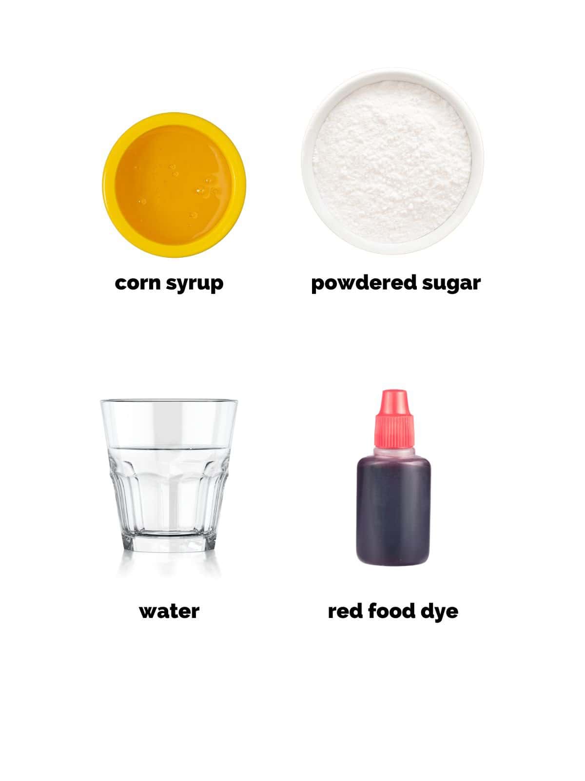 ingredients for edible blood