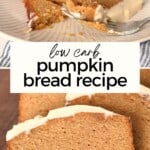 gluten free pumpkin bread pinterest pin