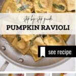 step by step pumpkin ravioli pinterest