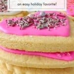 Perfect Cut-Out Sugar Cookies Pinterest Pin