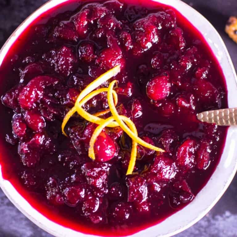 Quick and Easy Microwave Cranberry Sauce Recipe