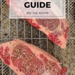 how to cook perfect steak pinterest pin